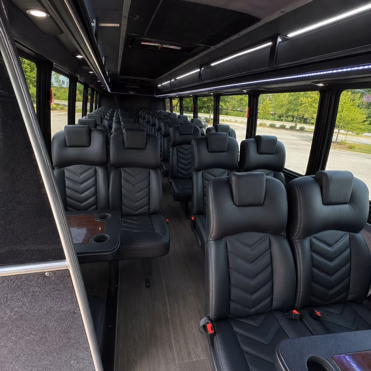 minibus interior