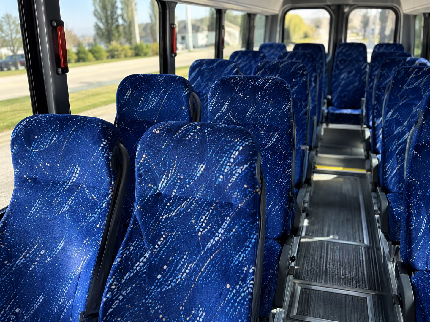 taylorsville 15 passenger minibus inside