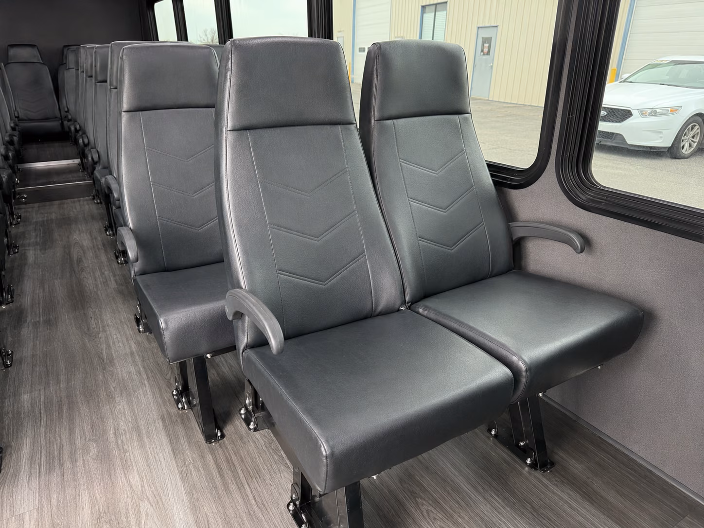 taylorsville 15 passenger minibus interior