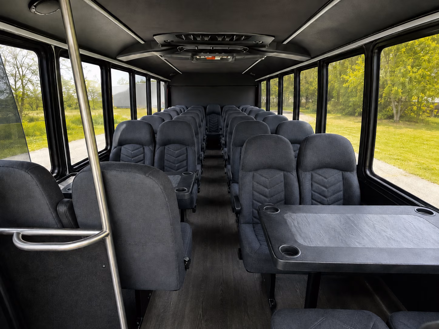 taylorsville 18 passenger minibus interior