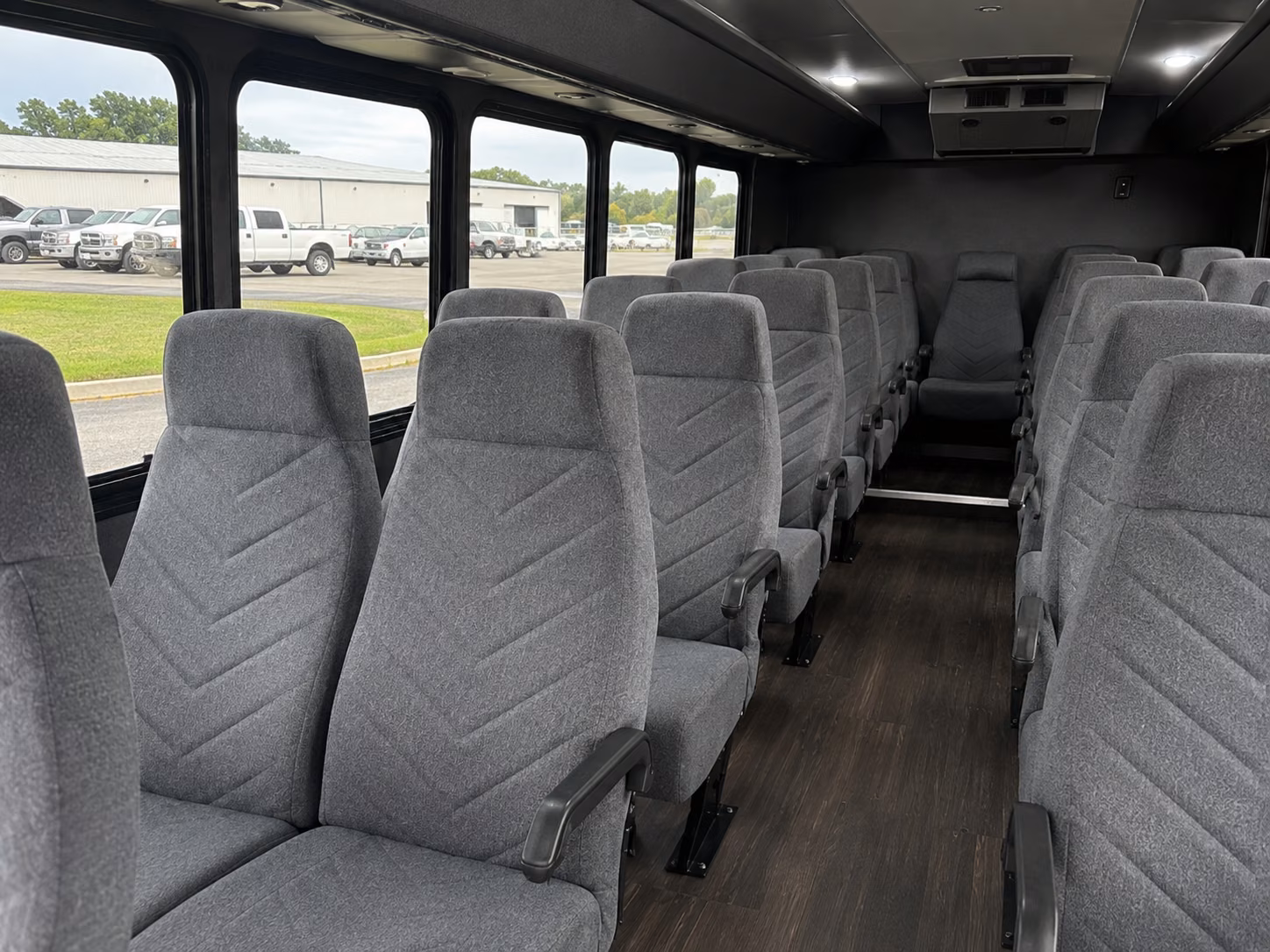 taylorsville 20 passenger minibus inside