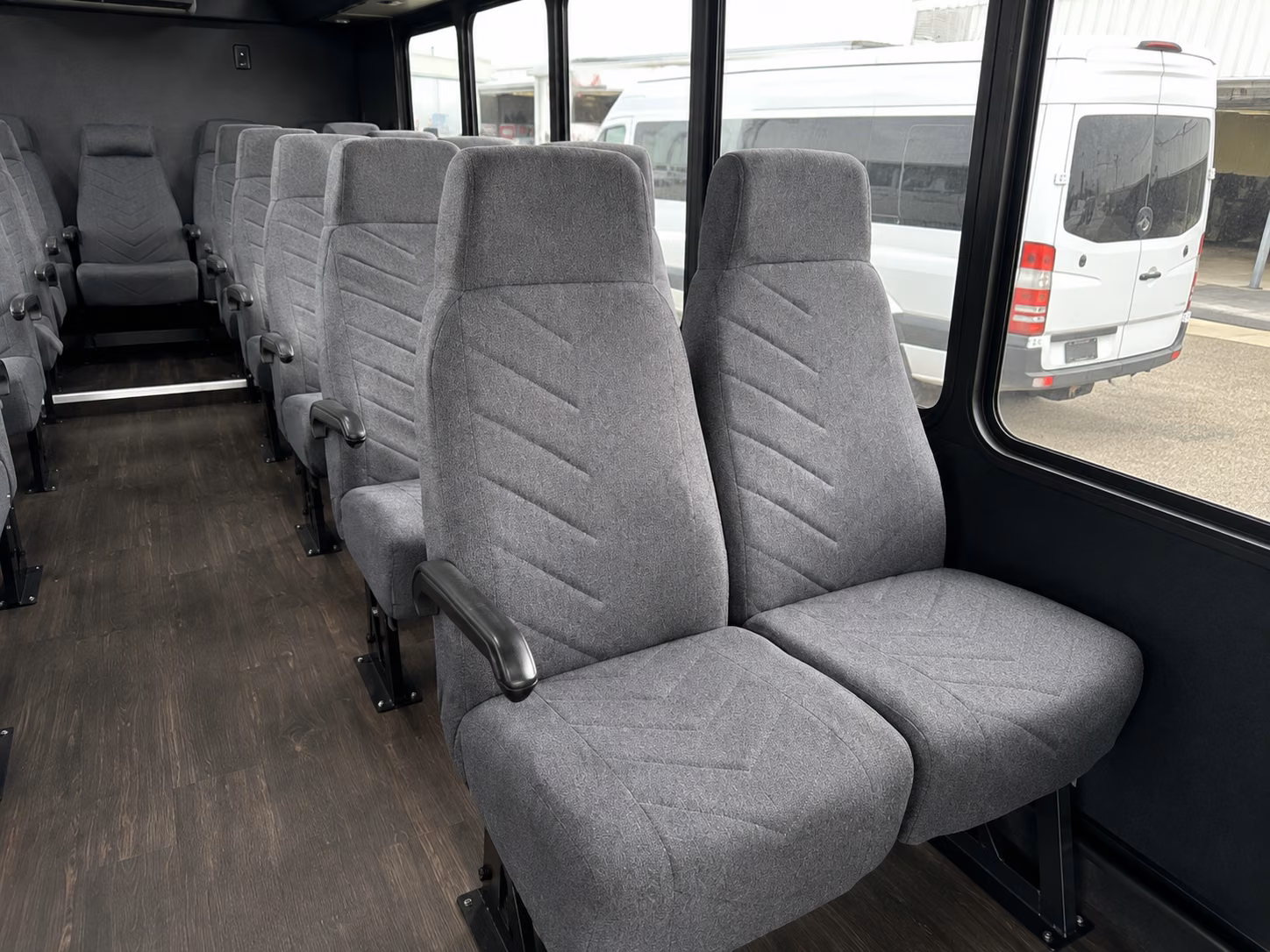 taylorsville 20 passenger minibus interior