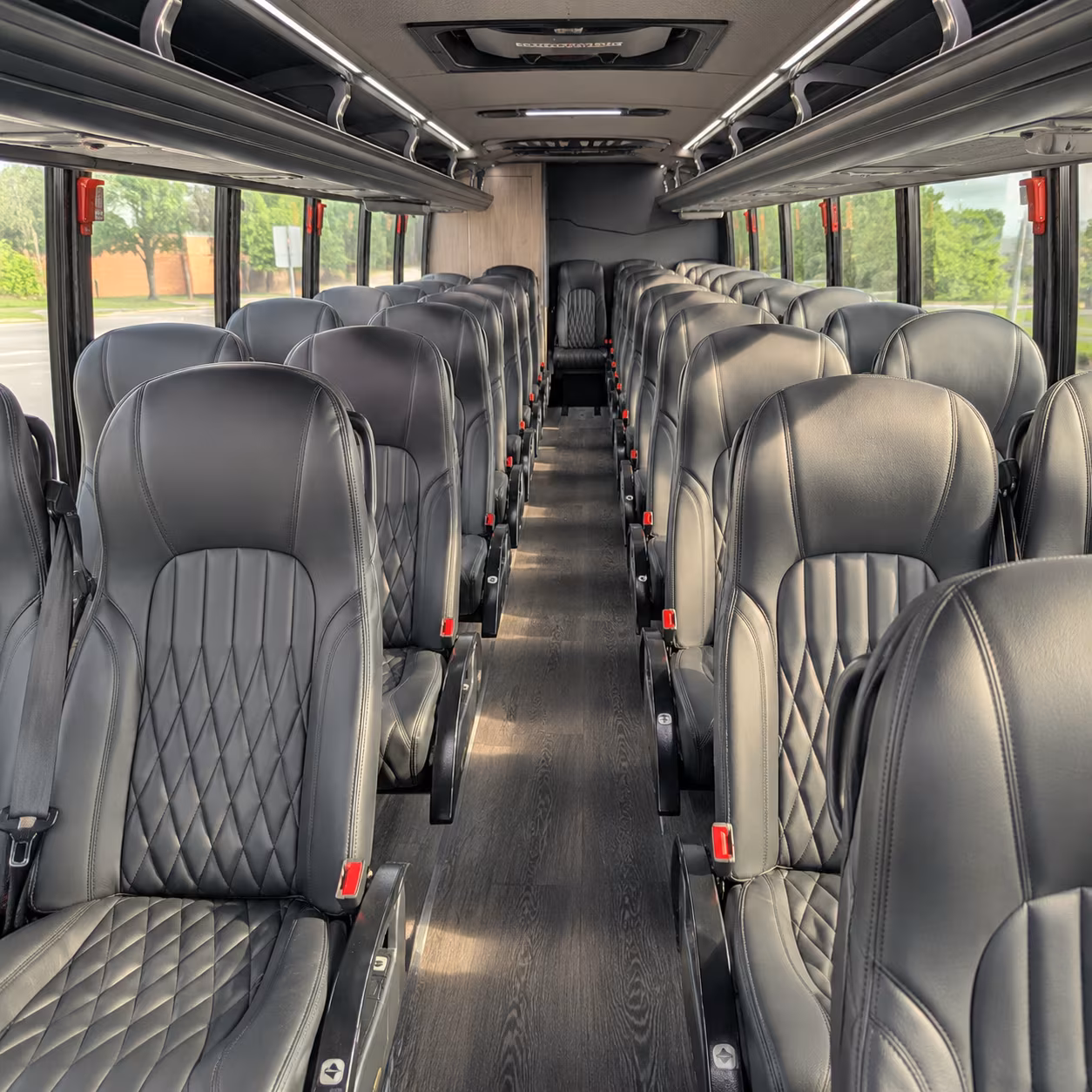 taylorsville 25 passenger minibus interior