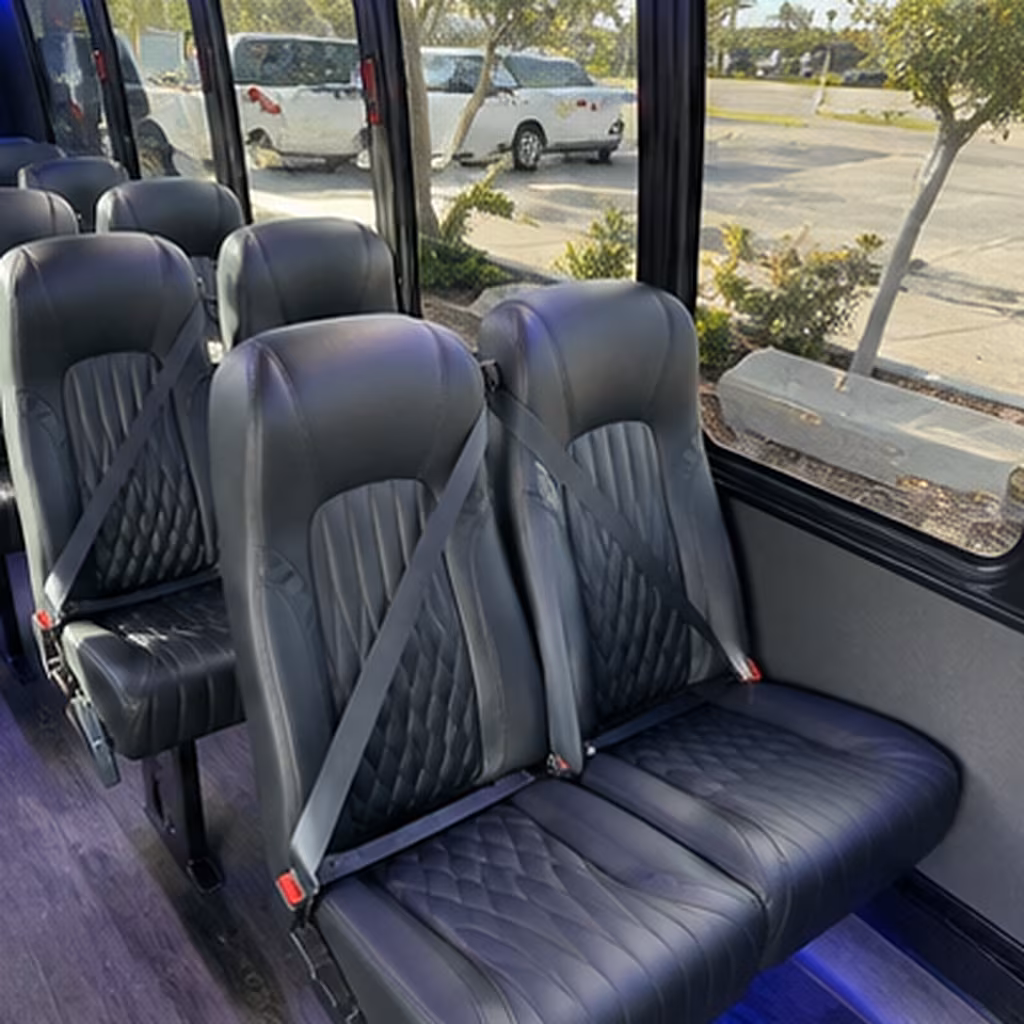 taylorsville 30 passenger minibus interior