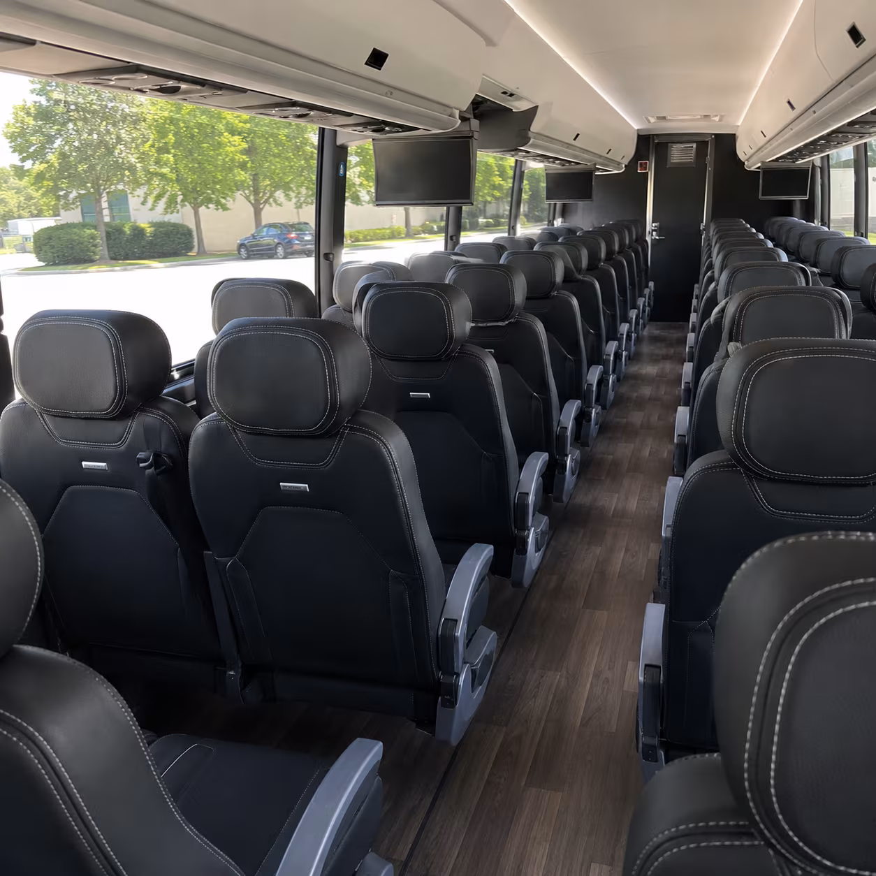 taylorsville 56 passenger charter bus interior