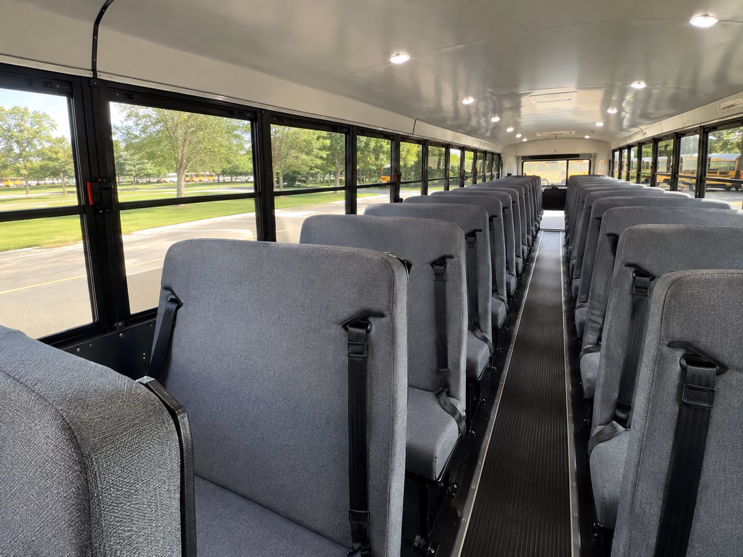 taylorsville school bus interior