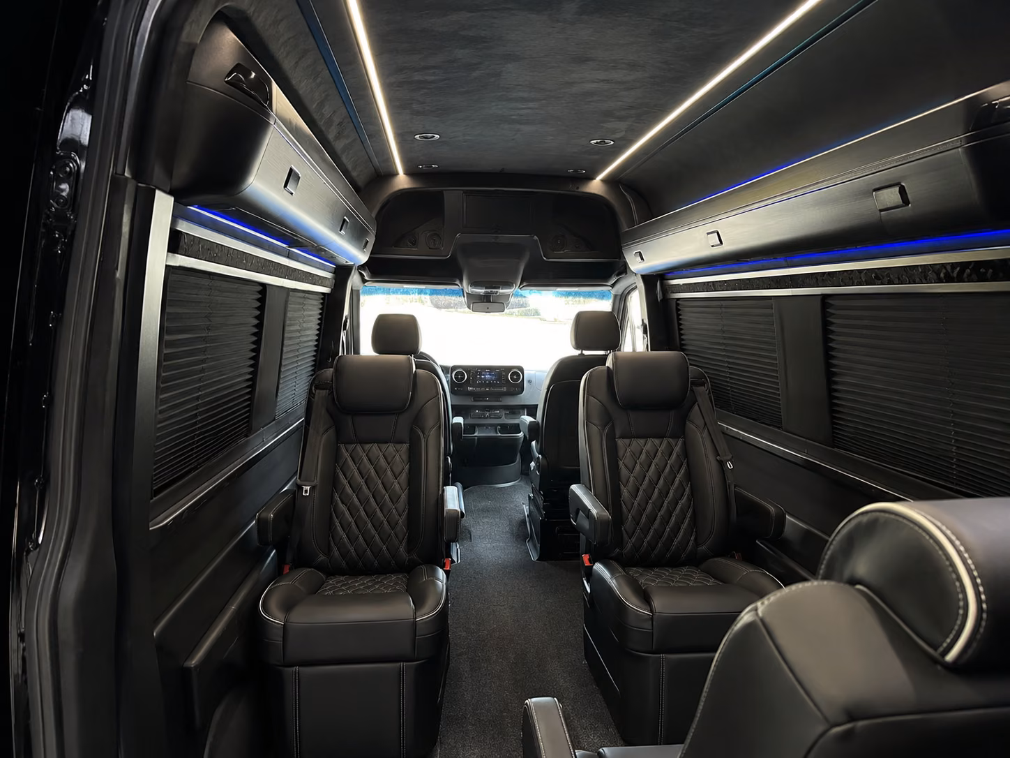 taylorsville sprinter van with driver interior